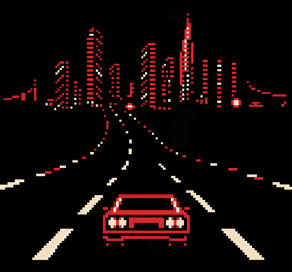 Retro Car Landing Page