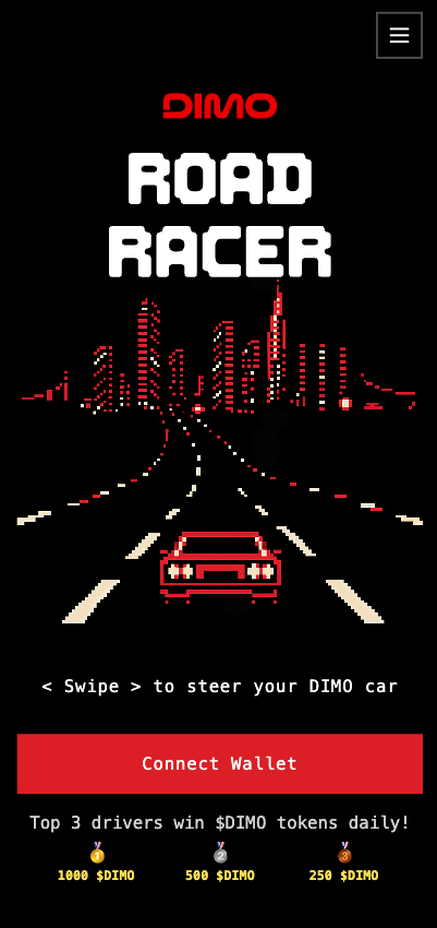 Race and win DIMO Tokens - Farcaster Mini Apps screenshot